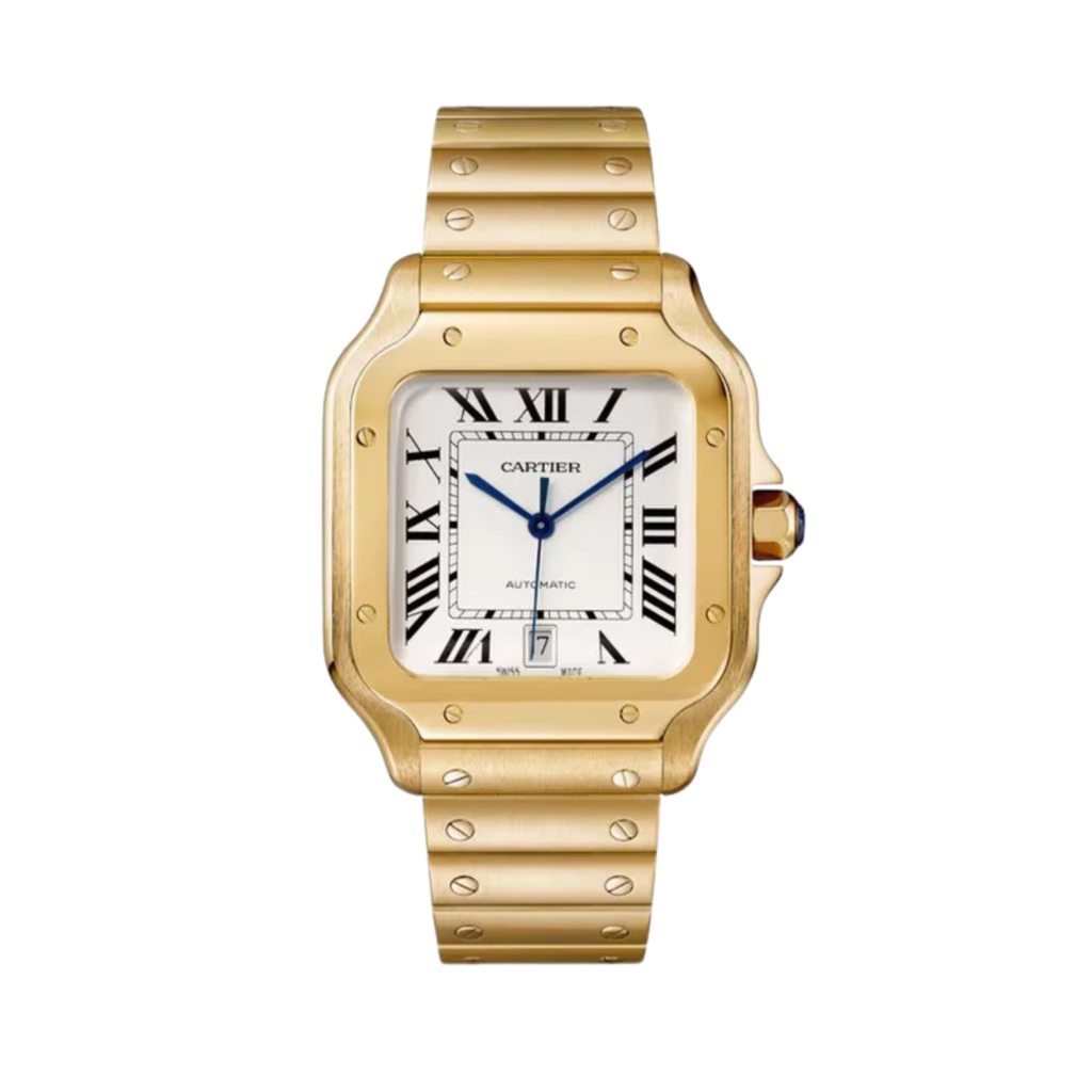 Cartier Santos Gold
