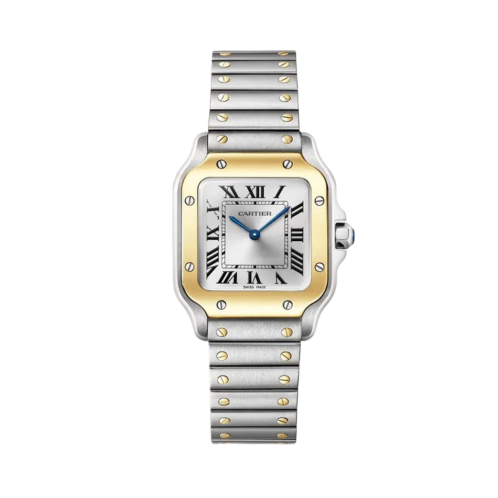 Cartier Santos Bicolore Dorée