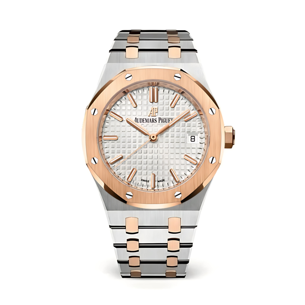Audemars Piguet Royal Oak Bicolore Cadran Blanc