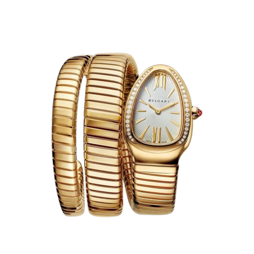 Bvlgari Serpenti Tubogas Perles Or Jaune Double