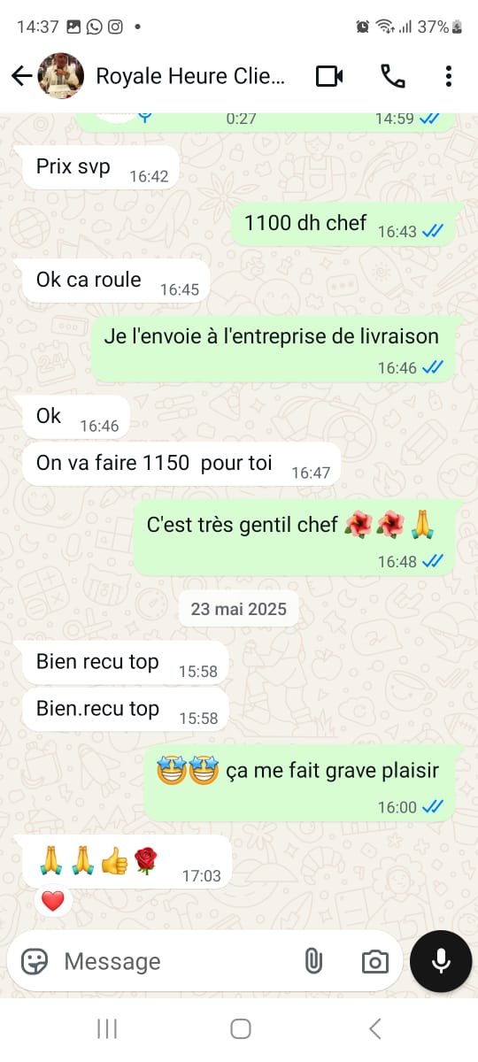 Témoignage client WhatsApp 3