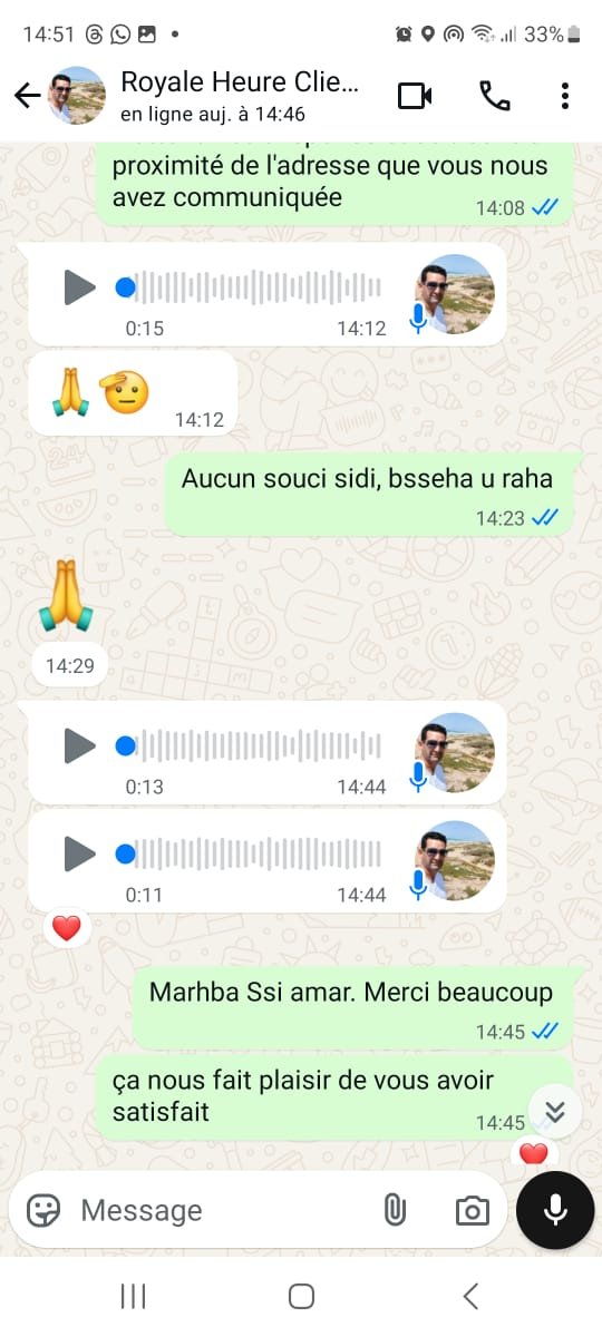 Témoignage client WhatsApp 5